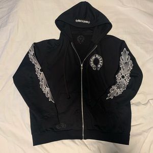 CHROME HEARTS ZIP HOODIE